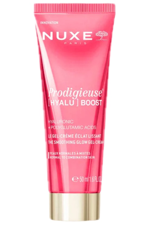 Prodigieuse Hyalu Boost lystergivande och utjämnande gel-crème